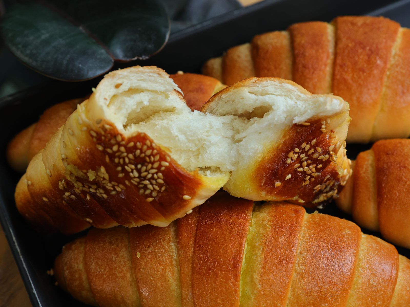 Sea Salt Butter Rolls (Shio Pan)