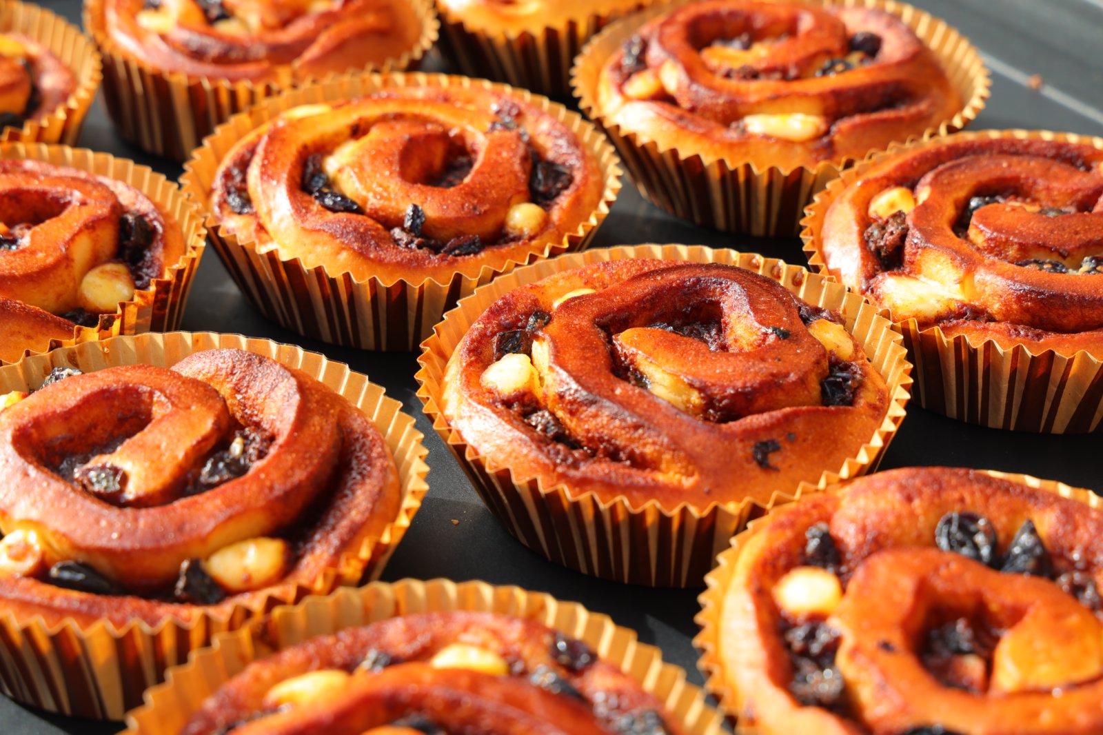 Apple Cinnamon Walnut Bun