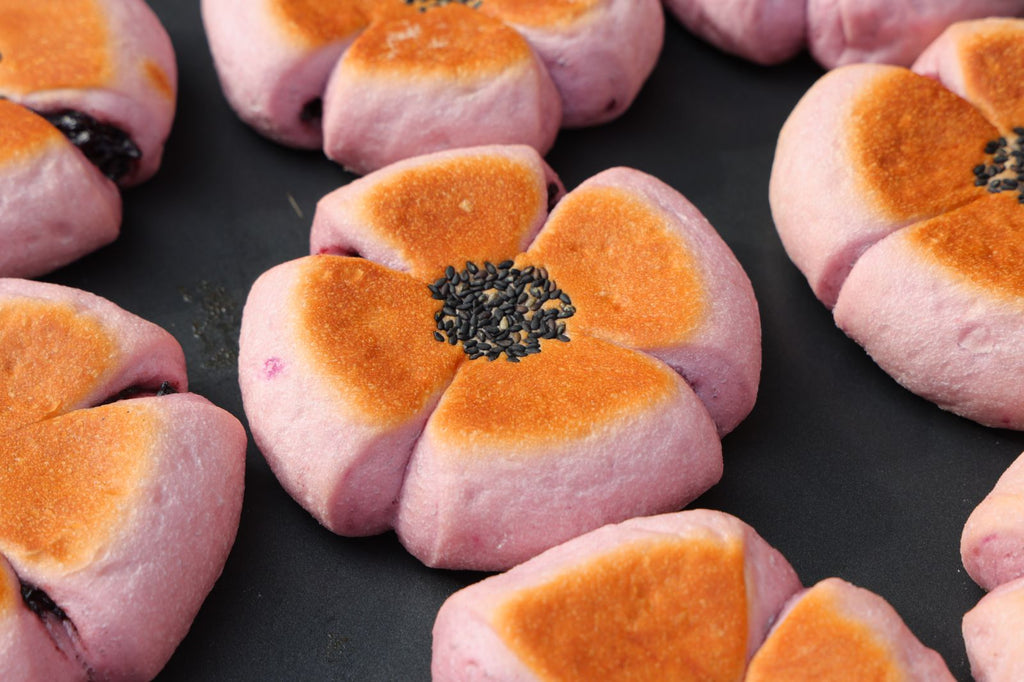 Sweet Purple Rice Bun