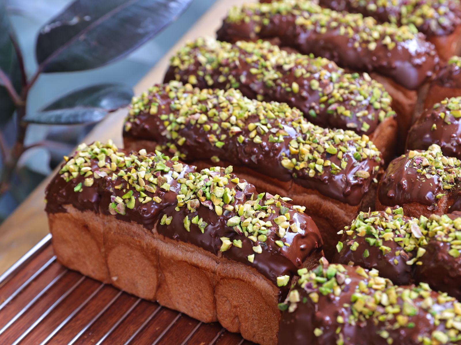 Magnum Chocolate Pistachio Shokupan Loaf