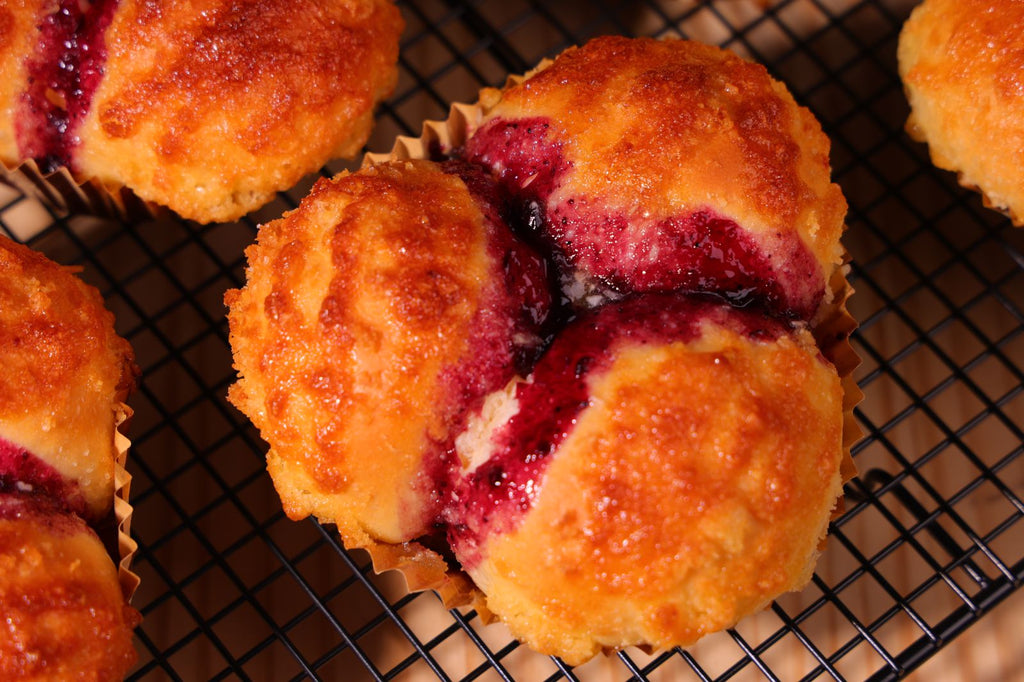 Blueberry Cream Cheese Bun