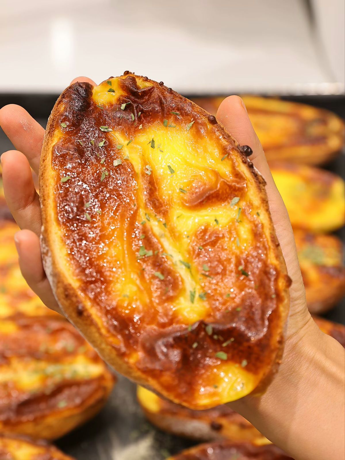 Cheddar Lava Roux Roll