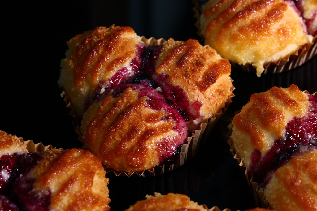 Blueberry Cream Cheese Bun