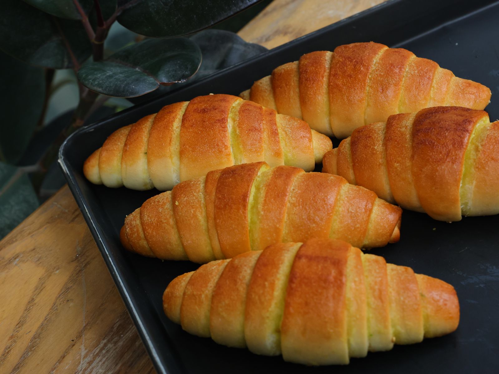 Sea Salt Butter Rolls (Shio Pan)