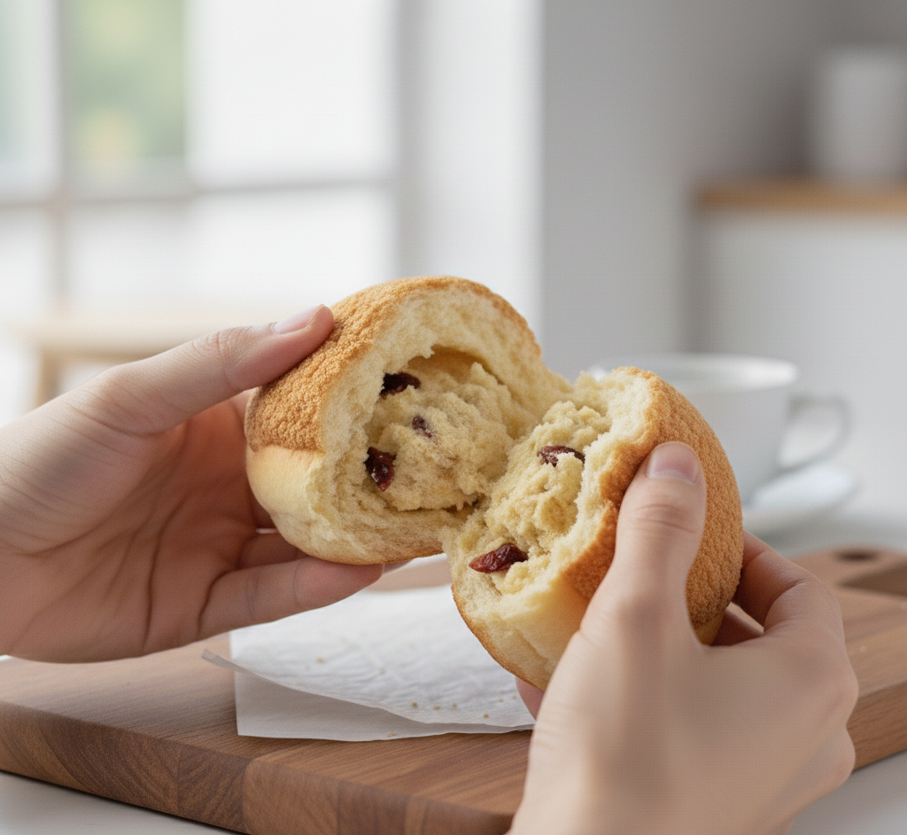 Milk Cranberry Rotiboy