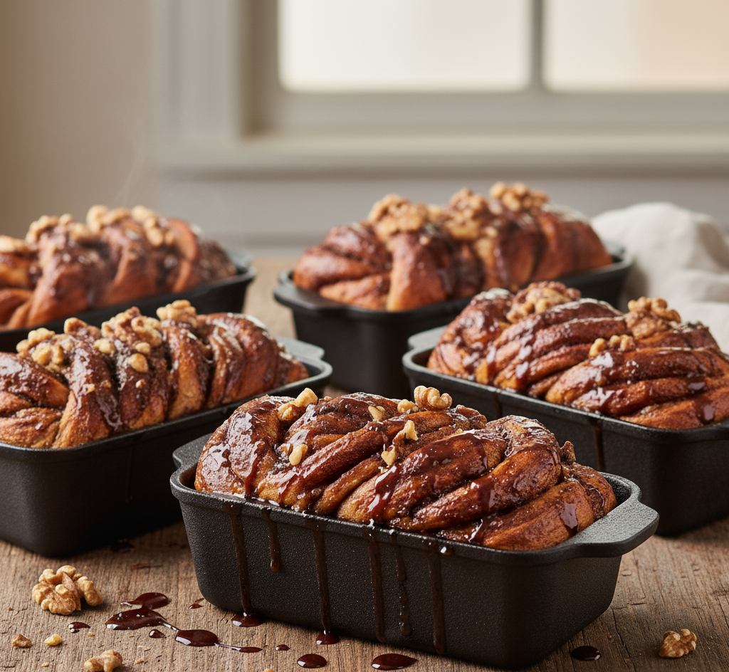 Cinnamon Walnut Brown Sugar Mini Tub Loaf