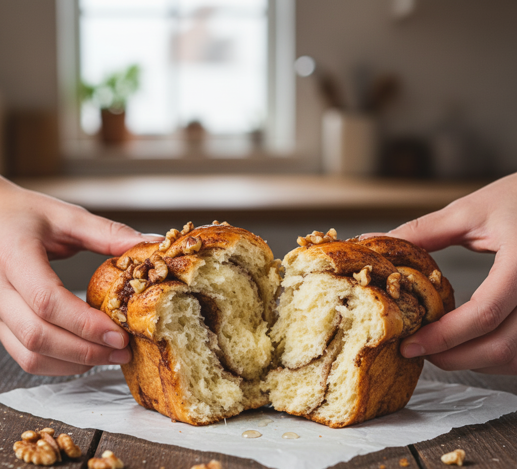 Cinnamon Walnut Brown Sugar Mini Tub Loaf