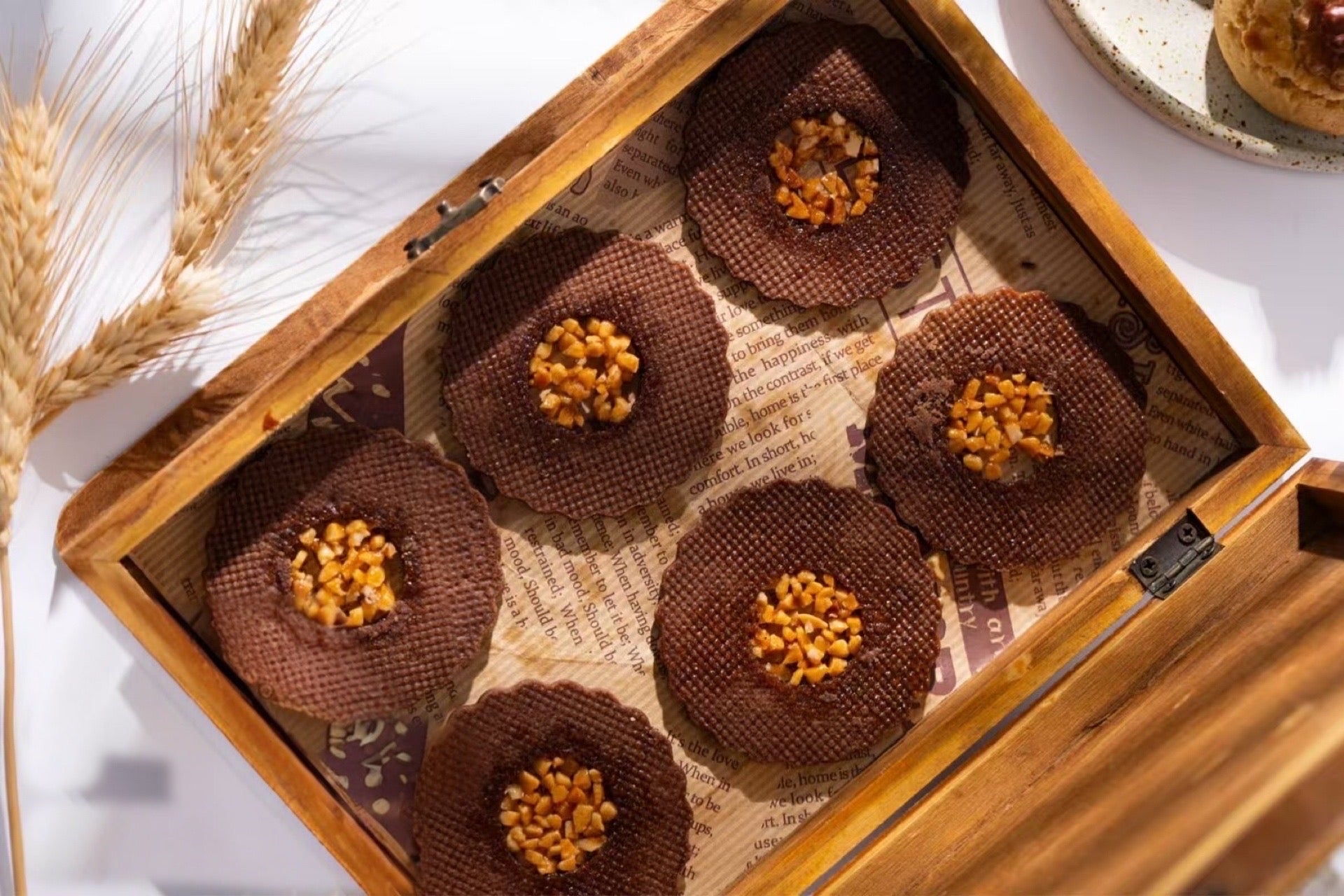 Nutty Cookies (Walnut, Almond, Sesame, Cocoa)