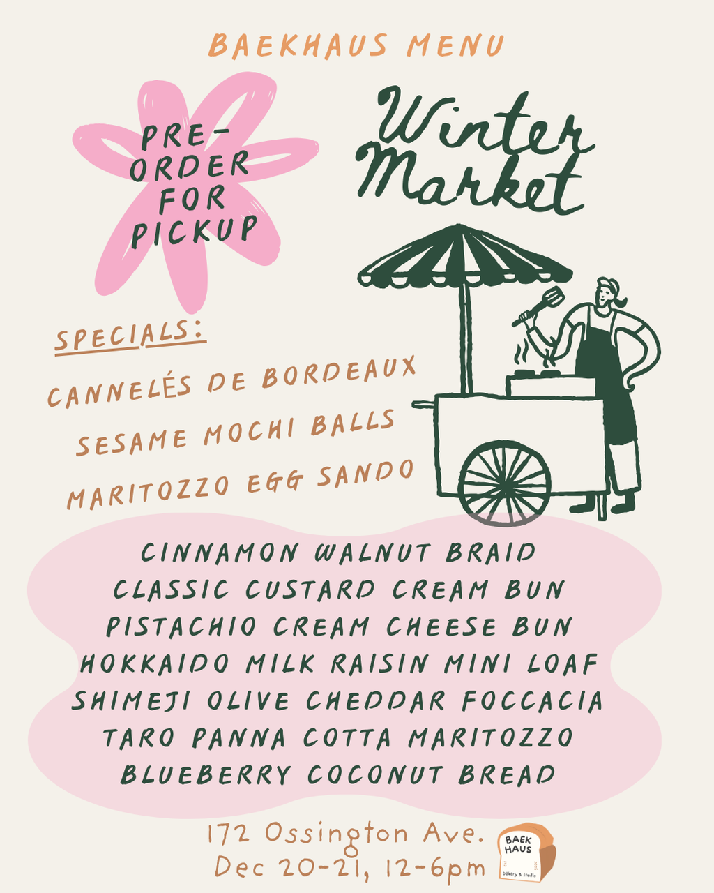 Winter Market Pre-Order