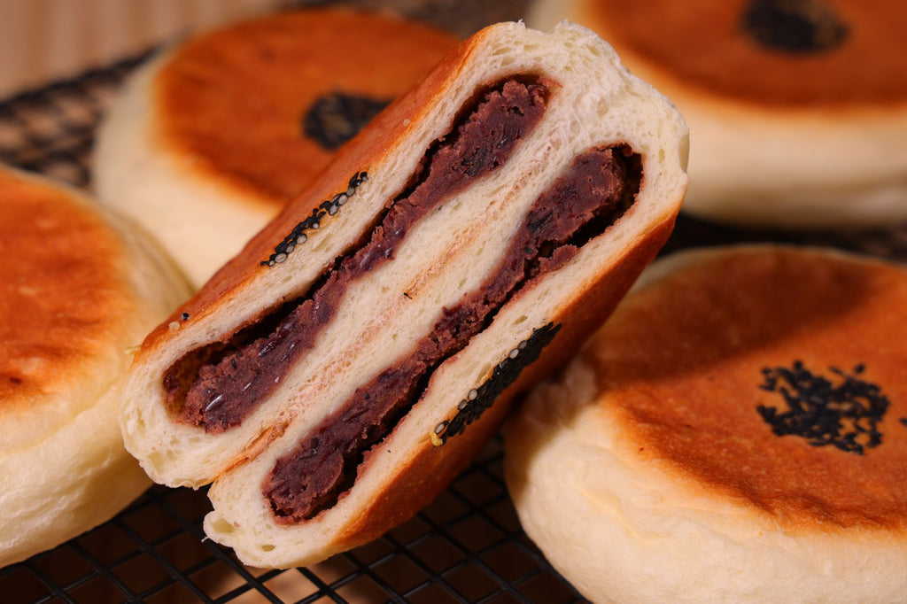 Classic Anpan (Red Bean) & Custard Cream Buns