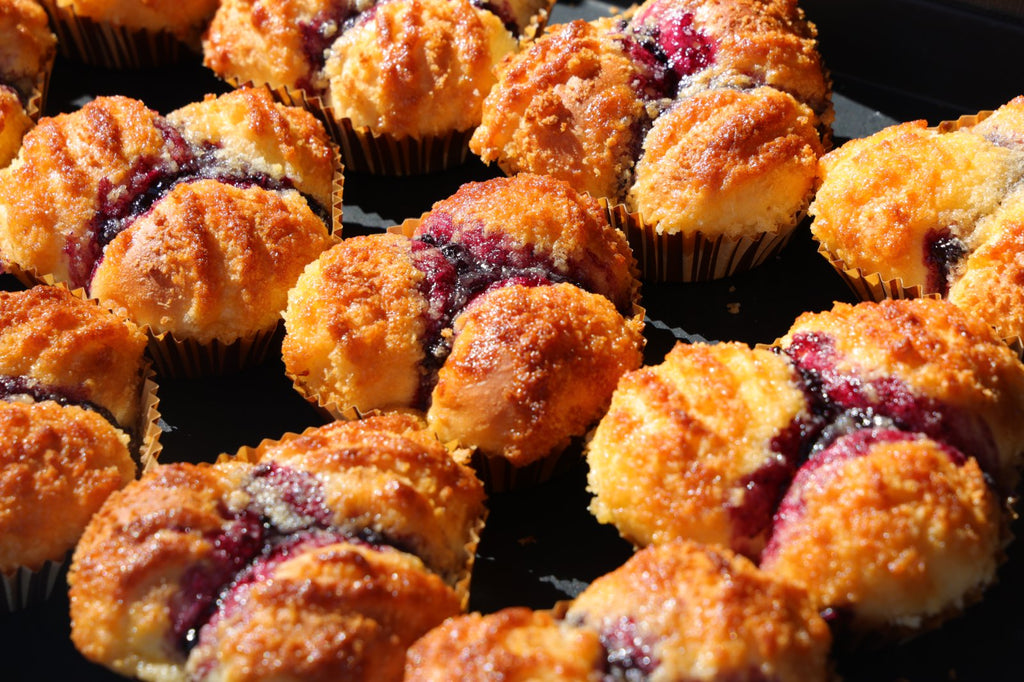 Blueberry Cream Cheese Bun