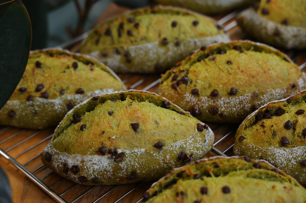 Matcha Chocolate Country Roll