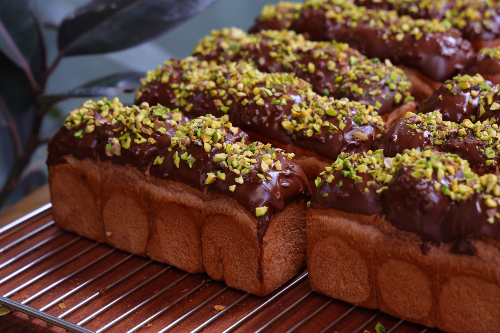 Magnum Chocolate Pistachio Shokupan Loaf